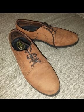 Dexter Waterproof Casual Suede Oxfords Size 8